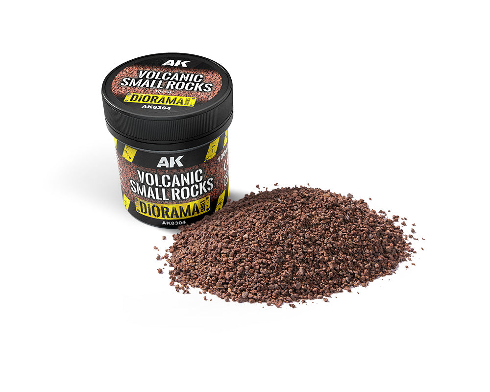 AK-Interactive: Dioramas: Volcanic Small Rocks 100Ml