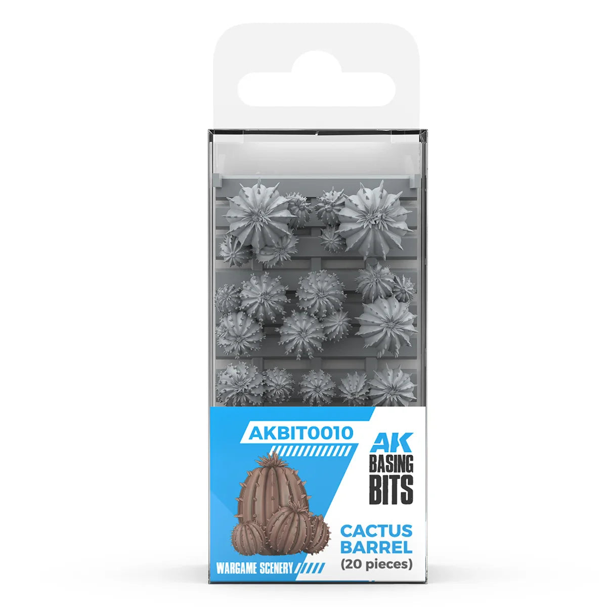 AK Interactive - Basing Bits - Cactus Barrel (20 Pieces)