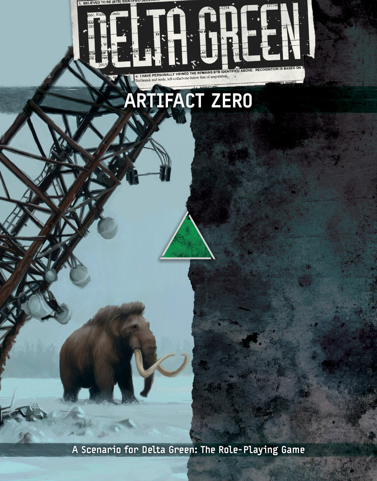 Delta Green: Artifact Zero - Pre-Order