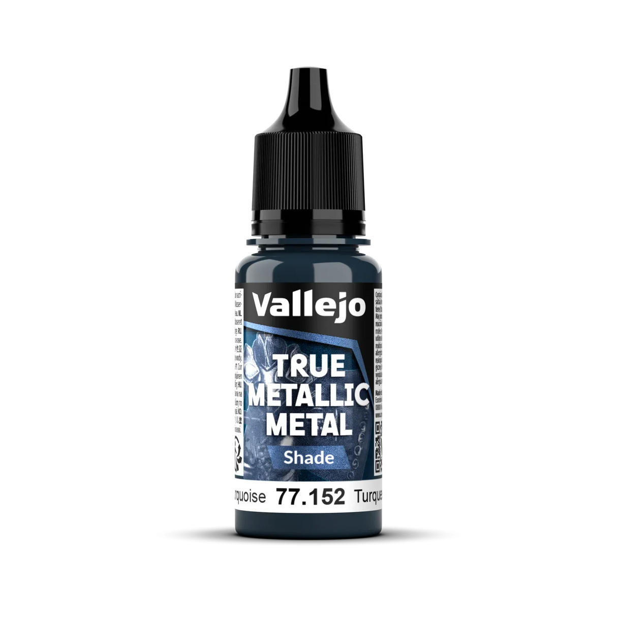Vallejo True Metallic Metal: Shade - Hydra Turquoise 18 ml