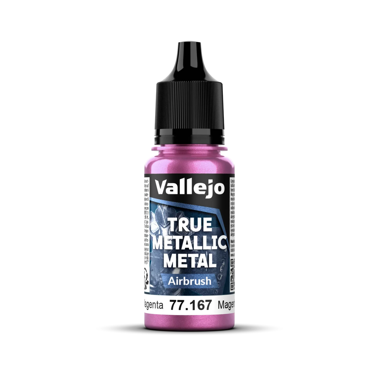 Vallejo True Metallic Metal: Airbrush - Crimson Magenta 18 ml