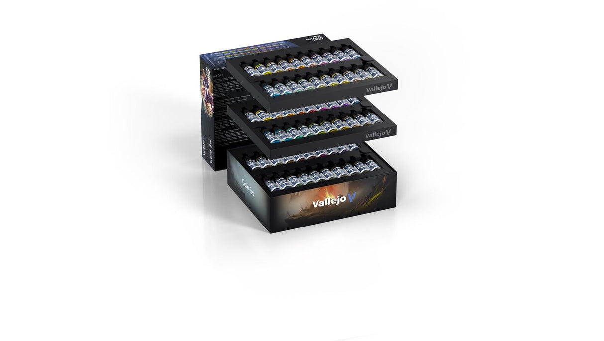 Vallejo True Metallic Metal Core Set - 60 Colour Paint Set - Pre-Order