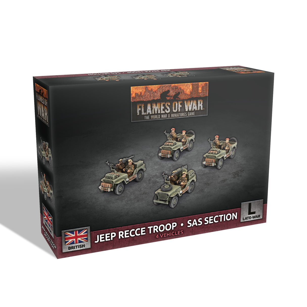 Flames of War: British: Airborne / SAS Jeeps