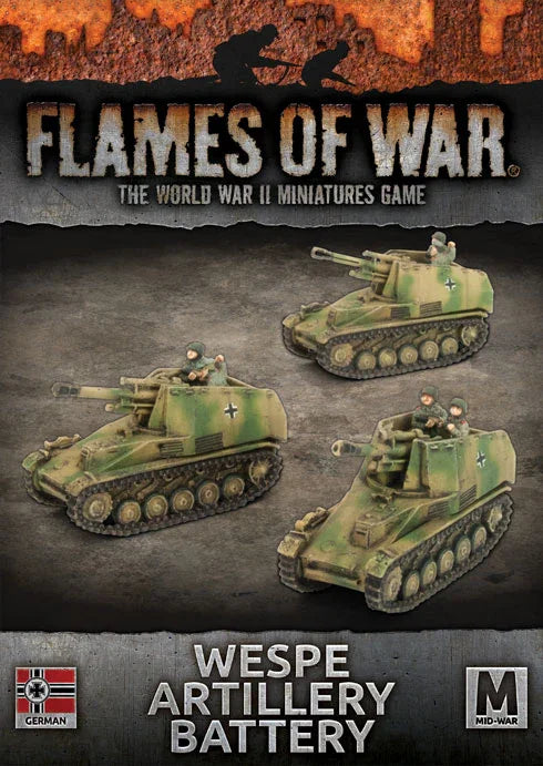 Flames of War: German: Wespe Artillery Battery