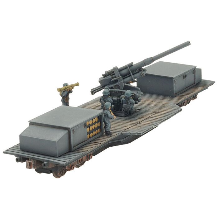 Flames of War: German: 10.5cm FlaK Railway Car