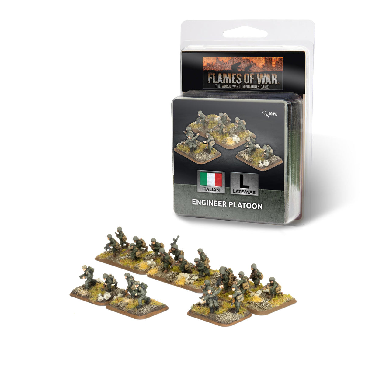 Flames of War: Italian: Engineer Platoon