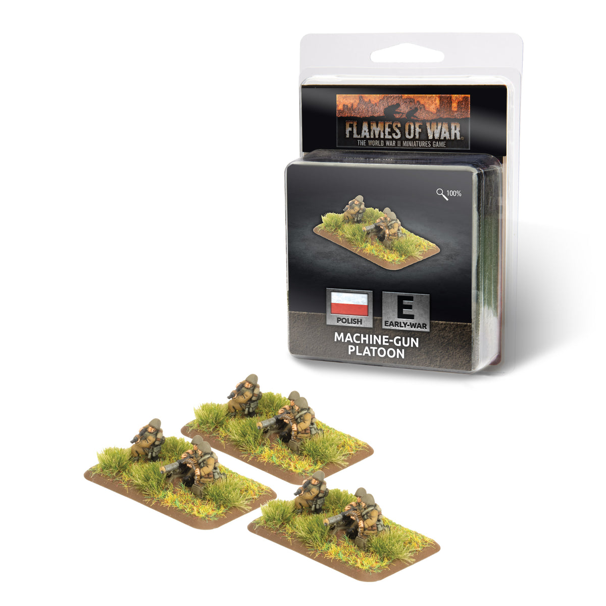 Flames of War: Polish: Machine-Gun Platoon - Pre-Order
