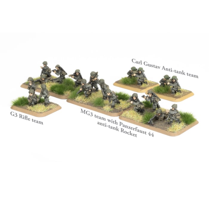 WWIII: West German: Panzergrenadier Platoon (x19 figures)