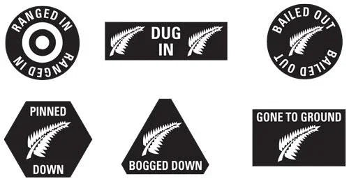 Flames of War: New Zealand Token Set