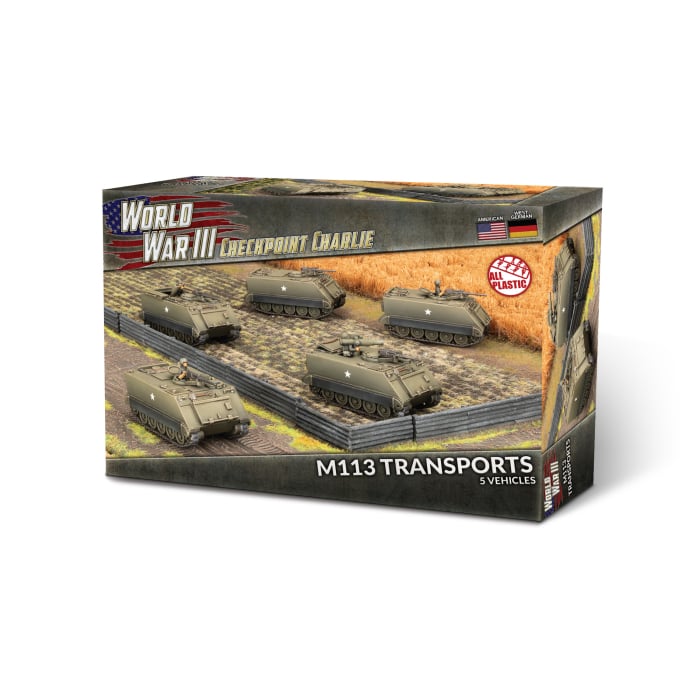 WWIII: American: M113 Platoon (Plastic x5)
