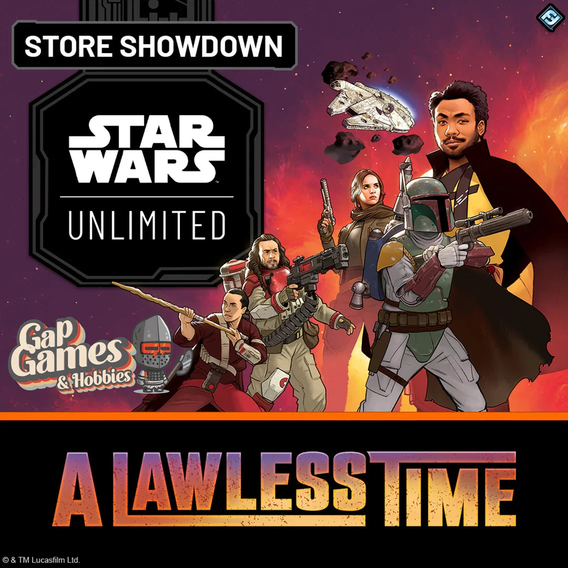 Star Wars Unlimited A Lawless Time Store Showdown 13 June 10am
