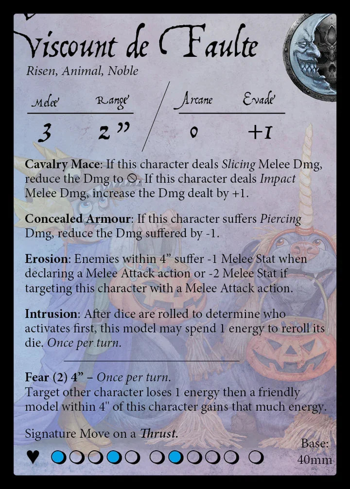 Moonstone: Count de Candies, Halloween Limited Edition