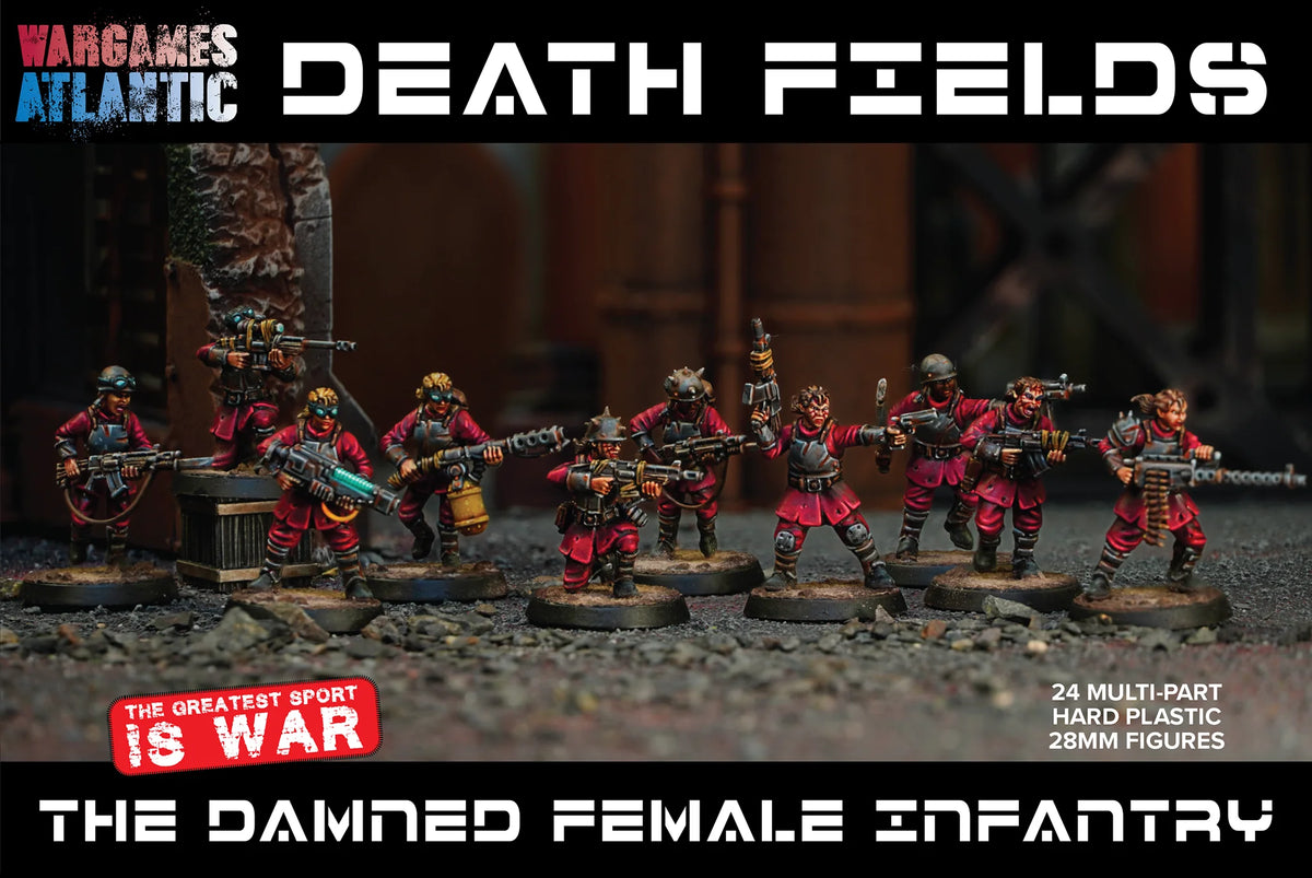 Wargames Atlantic: Death Fields - The Damned Female Infantry