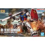 HG 1/144 RX7802 GUNDAM GUNDAM THE ORIGIN VER.