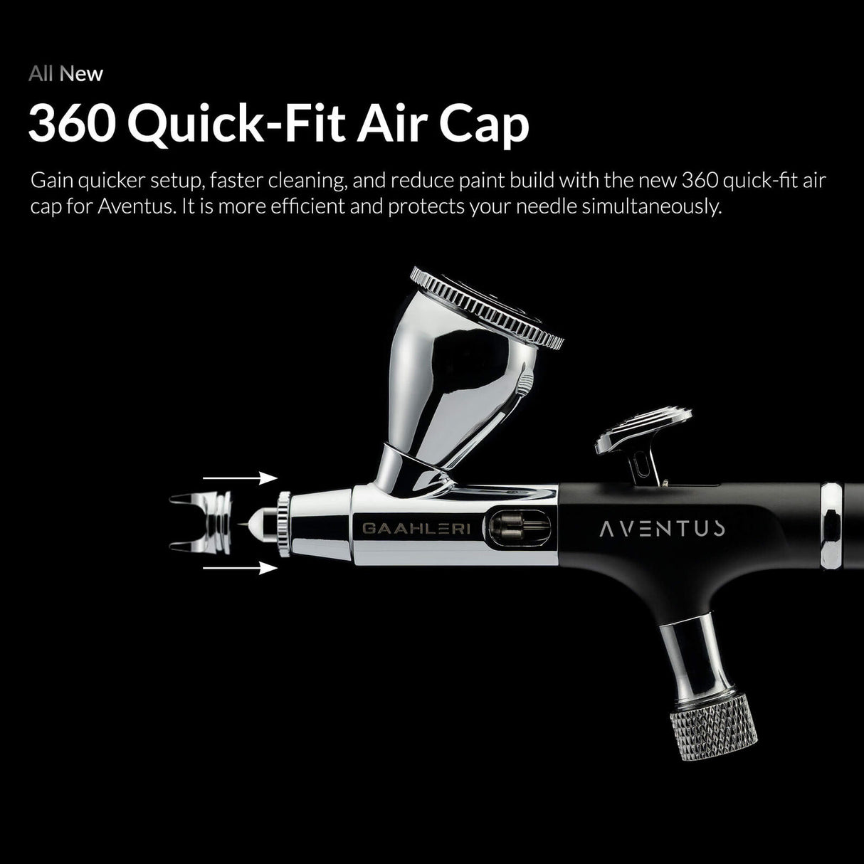 Gaahleri Aventus Black Aurora Airbrush