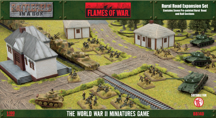 Battlefield in a Box: Rural Road Expansion Set (x7)