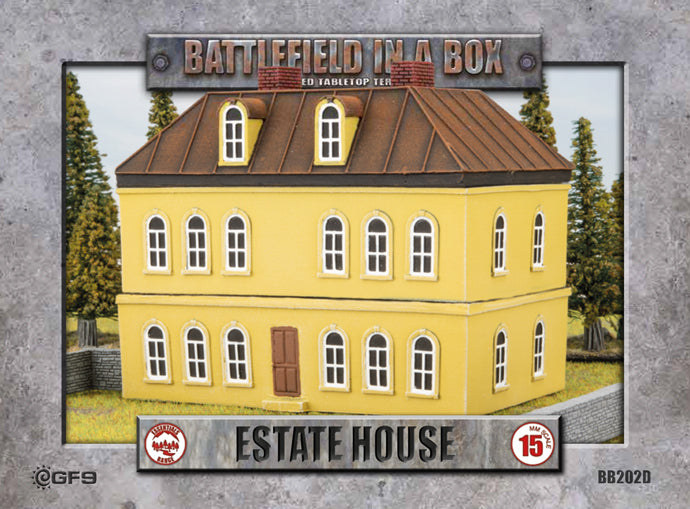 Battlefield in a Box: European - Estate House (Yellow Limited Edition) (x1)