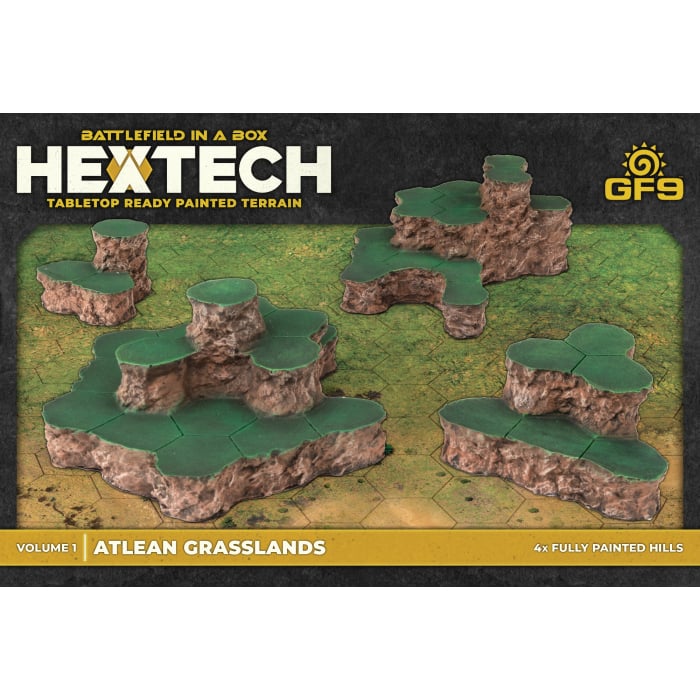 Hextech: Grasslands: Rivers and Lakes (x22)