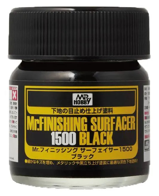 Mr Hobby: Mr. Finishing Surfacer 1500 Black