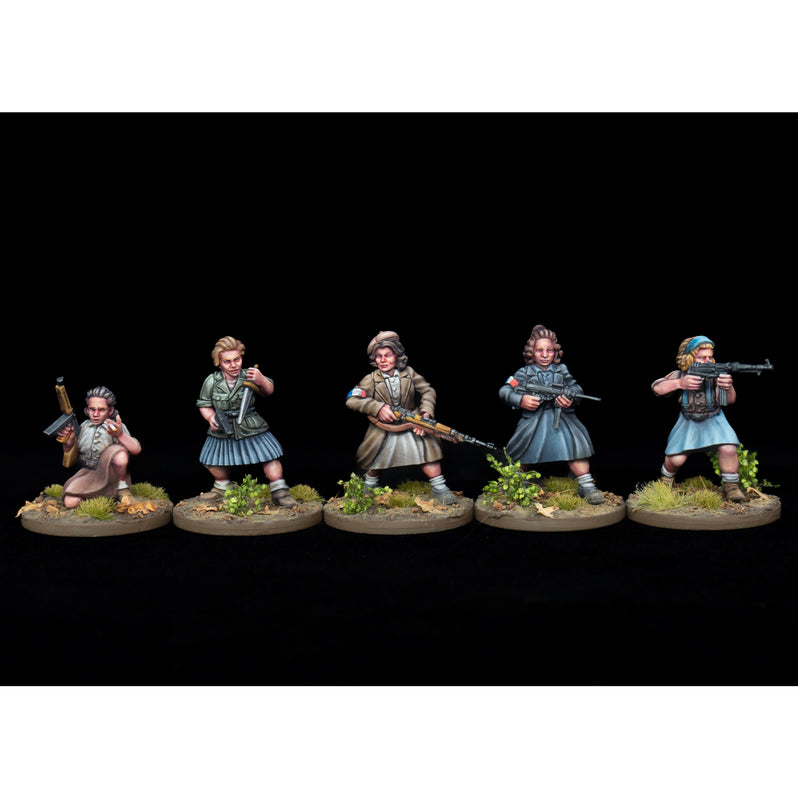Wargames Atlantic: World Ablaze - Partisans (2) French Resistance Women