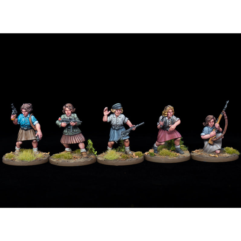 Wargames Atlantic: World Ablaze - Partisans (2) French Resistance Women