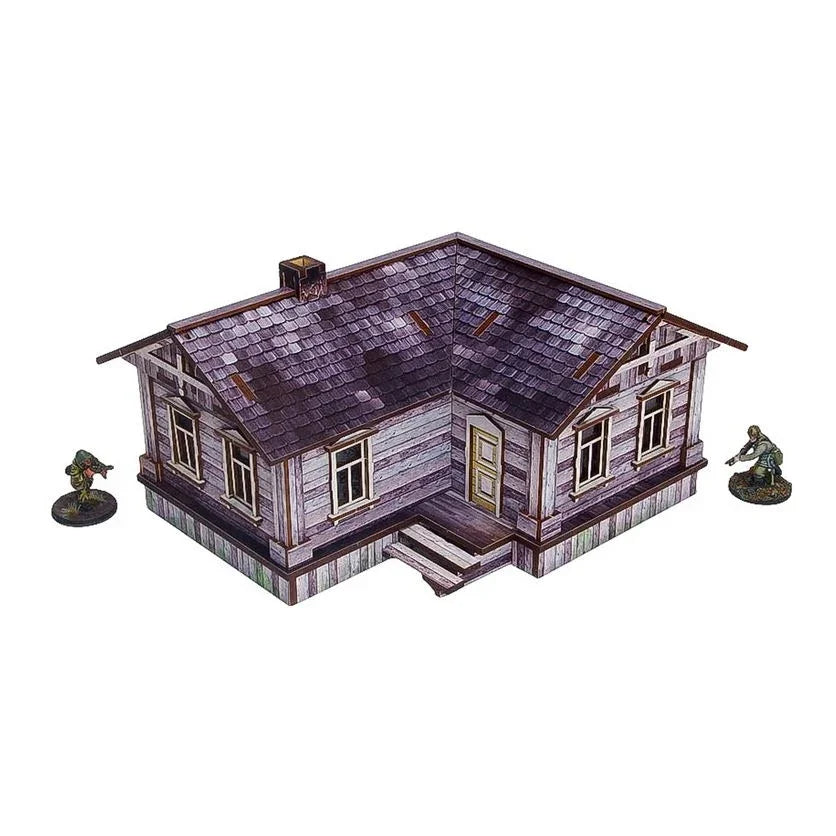 Micro Art Studio - WW2 Ostfront Village Iwan's House Pre-Painted