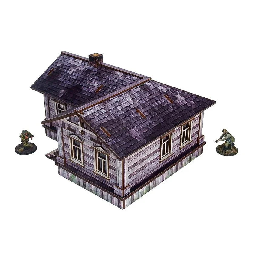 Micro Art Studio - WW2 Ostfront Village Iwan's House Pre-Painted
