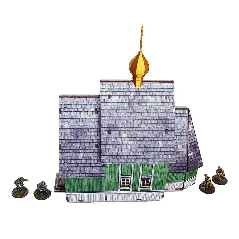 Micro Art Studio - WW2 Ostfront Village Tserkov Pre-Painted