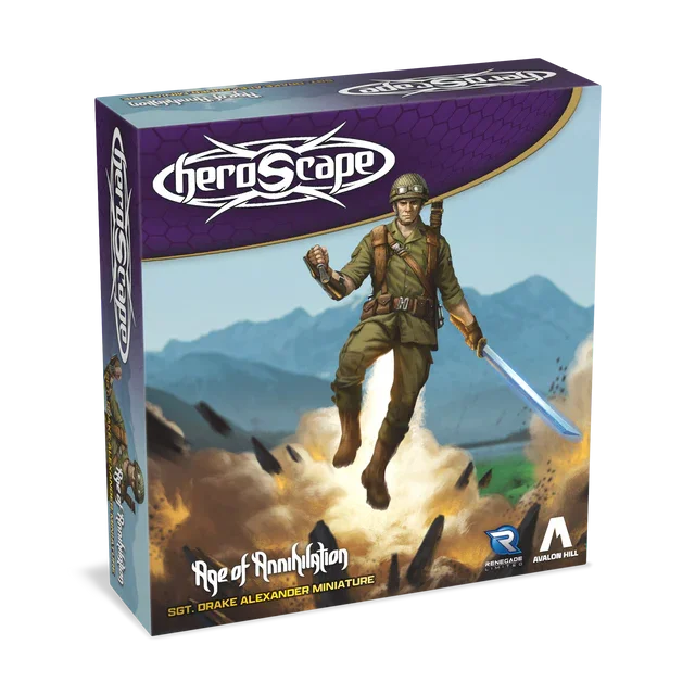 Heroscape - Sgt. Drake Alexander