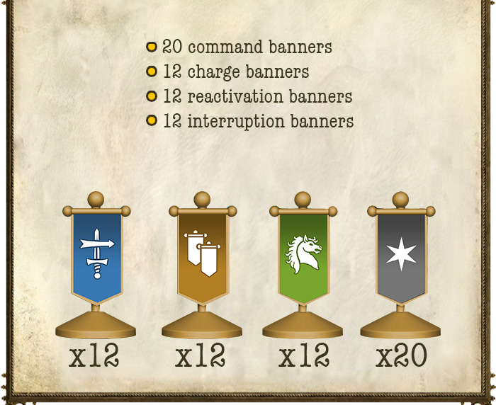 Time of Legends Joan of Arc Dark Brown Plunder Banners Extra Miniatures