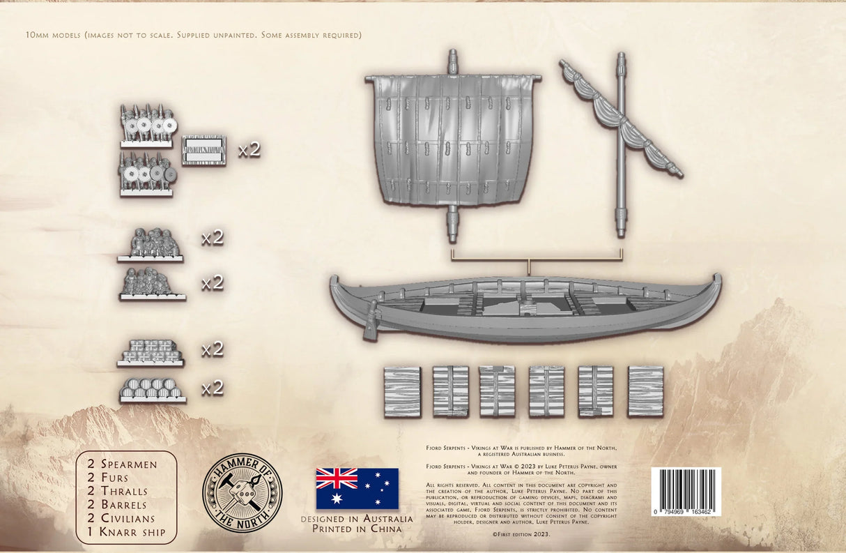 Fjord Serpents – Knarr Trading Ship Booster