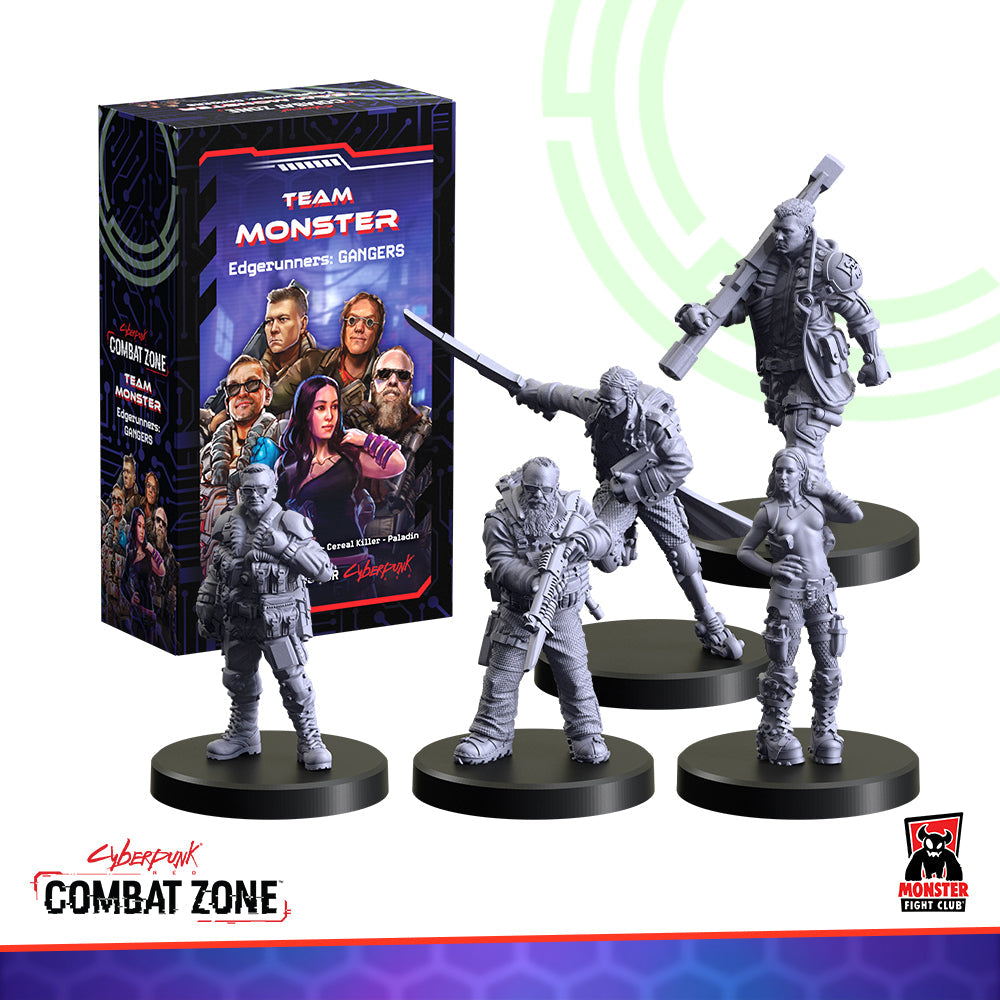 Cyberpunk RED: Combat Zone: Team Monster