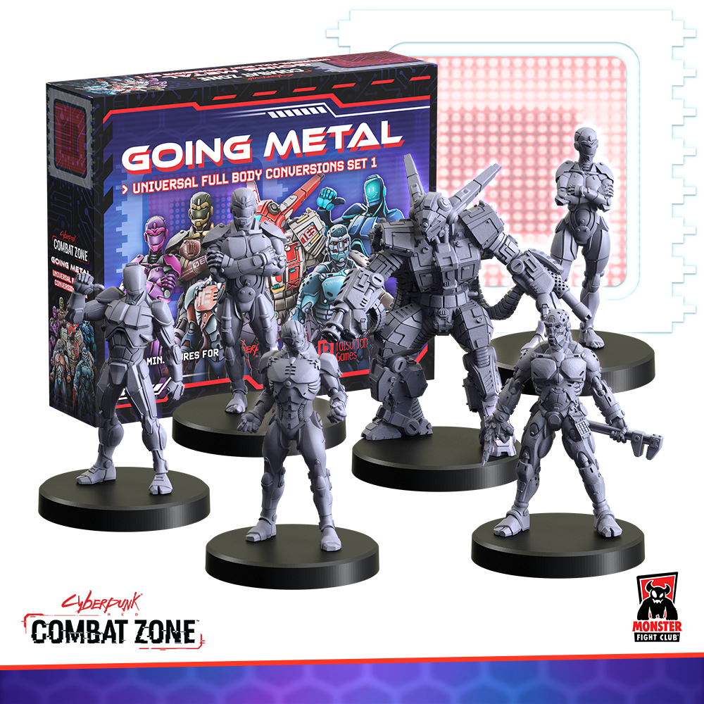 Cyberpunk RED: Combat Zone: Going Metal - Full Body Conversion Kit