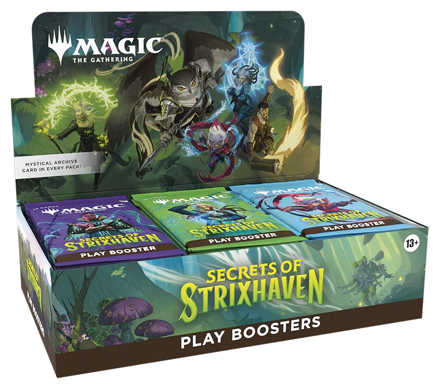 Magic Secrets of Strixhaven - Play Booster Display