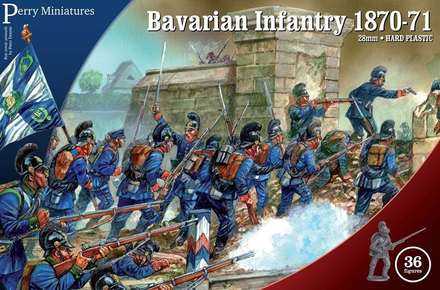 Perry Miniatures - Franco Prussian War Bavarian Infantry 1870-1871 (Plastic)