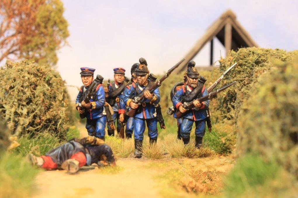 Perry Miniatures - Franco Prussian War Bavarian Infantry 1870-1871 ...