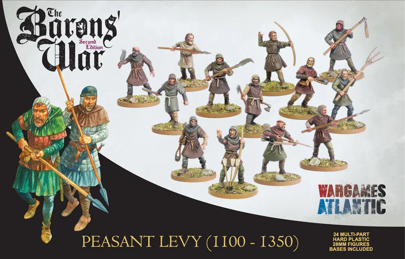 Wargames Atlantic: The Age of Chivalry - Peasant Levy (1100-1350)