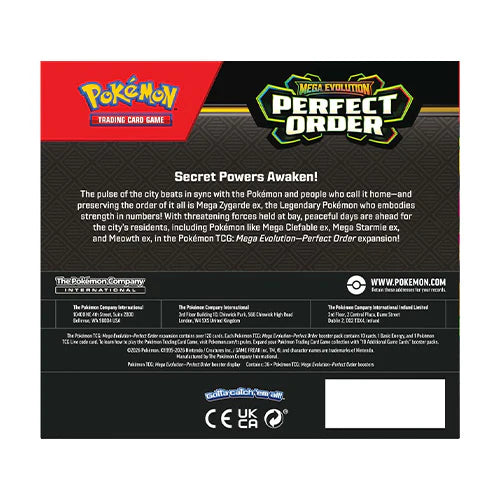 Pokemon TCG Mega Evolution Perfect Order Booster Box