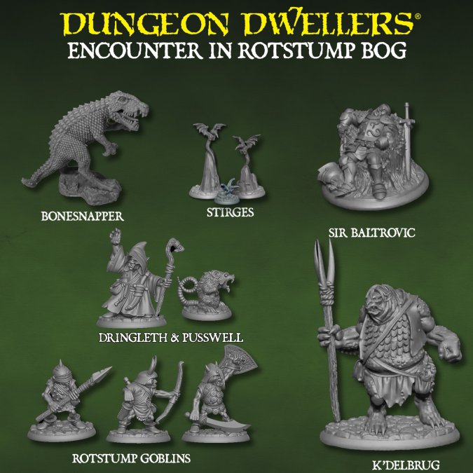 Reaper: Dungeon Dwellers: Encounter in the Rotstump Bog