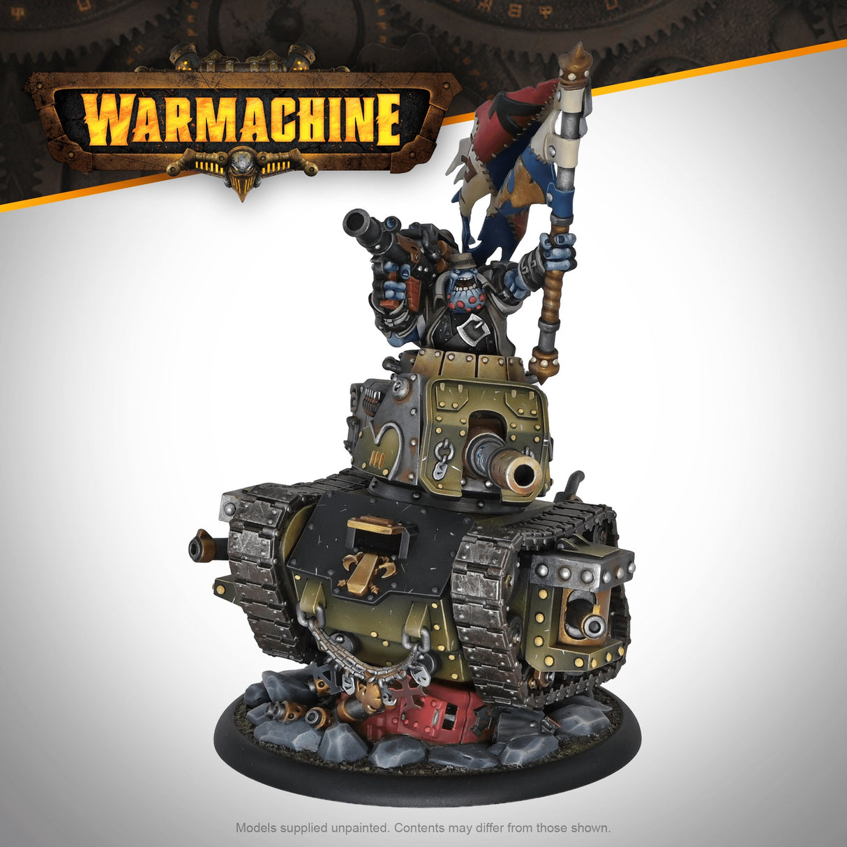 Warmachine Direct Southern Kriels Kithguard Journeyman & Ramhead - Pre-Order