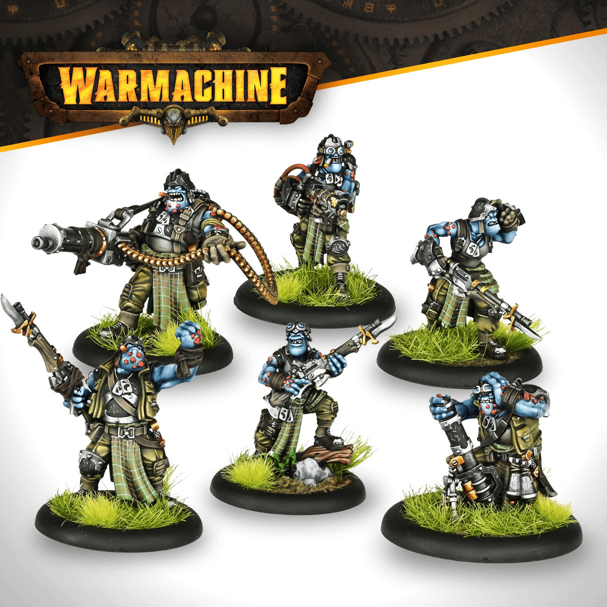 Warmachine Direct Southern Kriels Kithguard Infantry Support Weapon Troopers - Pre-Order