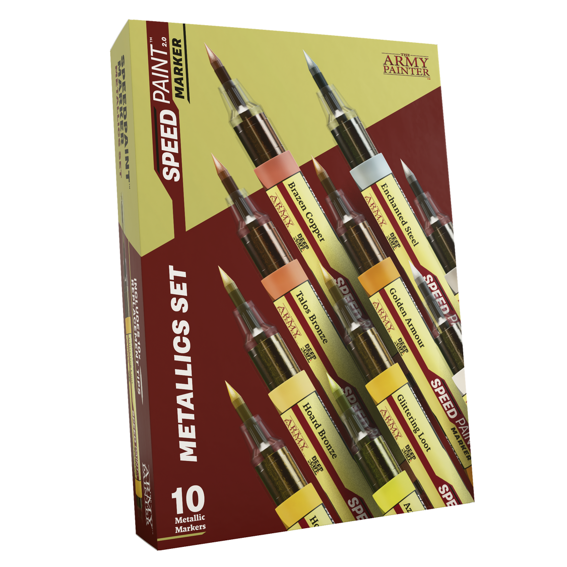 The Army Painter - Speedpaint Marker: Metallics Set - Pre-Order