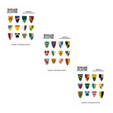 Barons' War Shield Decals (03): Serjeants 01