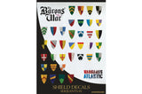 Barons' War Shield Decals (03): Serjeants 01