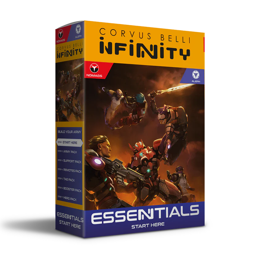 Infinity Essentials - Start Here Nomads ALEPH - Pre-Order