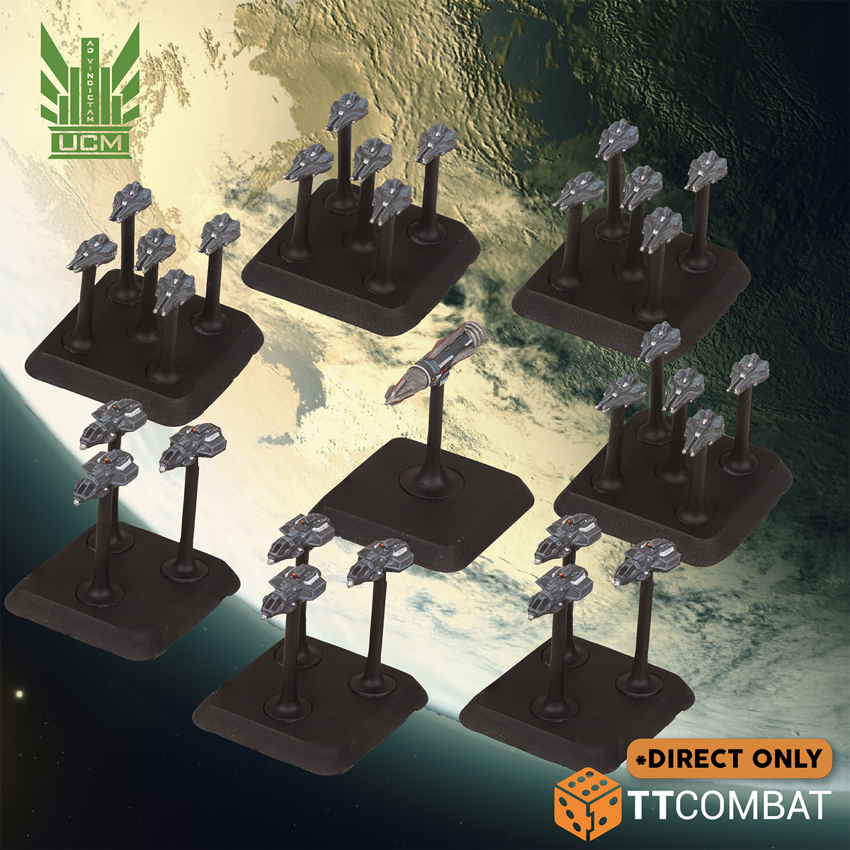 Dropfleet Commander: UCM Launch Assets - Pre-Order