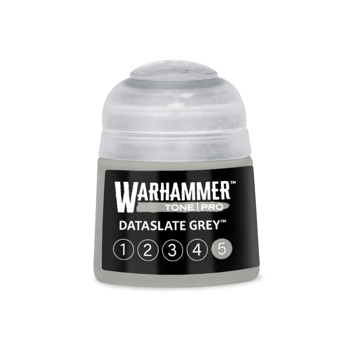 Warhammer Colour - Tone Pro: Dataslate Grey 5 - 12mL - Pre-Order