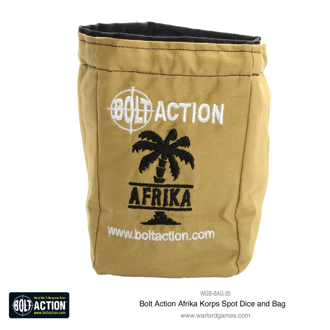 Bolt Action - Dice Bag: Afrika Korps