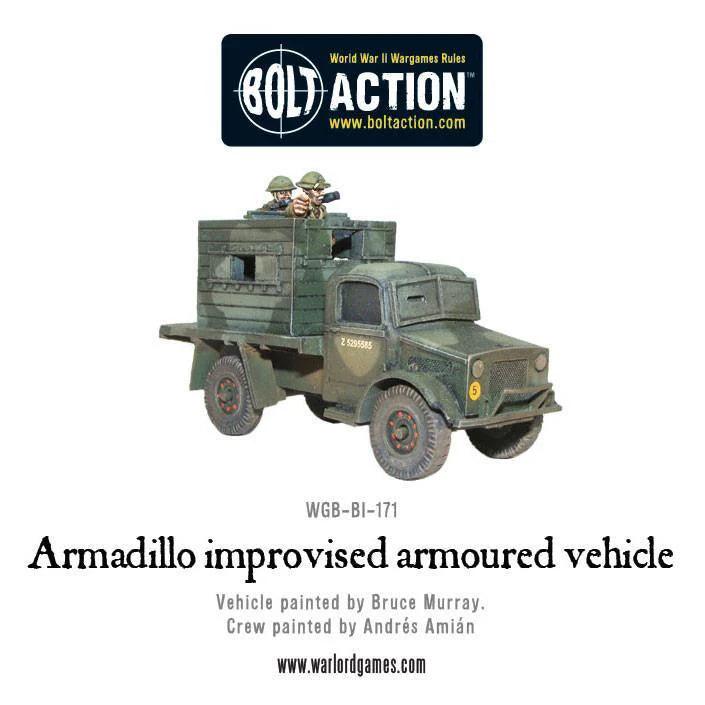 Bolt Action - Armadillo improvised armoured vehicle