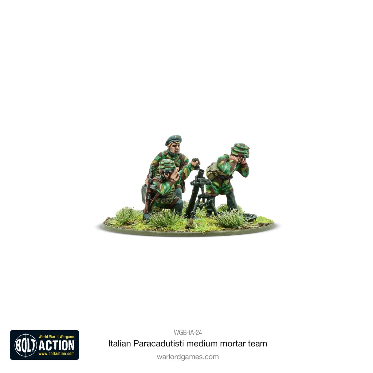 Bolt Action: Italian Paracadutisti Medium Mortar Team